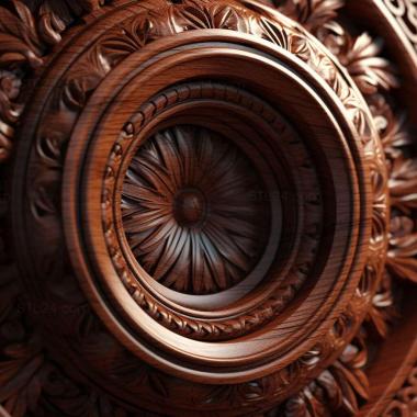 Patterns and decorations stl macro lens 1 3d model